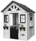 Backyard Discovery Sweetwater Playhouse | Wooden House for Outdoor Play, With Fun Accessories, Kids Garden House, 100% Cedar Wood, For 2-7 Year Olds | White Colour