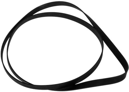 OSALADI Gummiriemen Für Plattenspieler Ersatzriemen 49cm Schwarz Phonograph Zubehör Für Schallplattenbetrieb