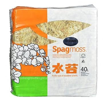 Sfagno neozelandese in fibre (Besgrow) (500 g - 40 lt)