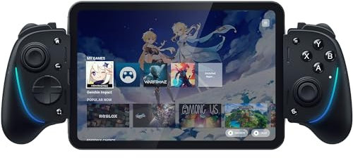 Razer Kishi Ultra - Contrôleur de jeu USB-C pour iPhone, smartphones Android et iPad Mini (haptique Sensa HD, Chroma RGB, chargeur passthrough, boutons Mecha-Touch et D-Pad, jeu mobile) Noir