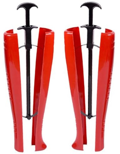 Veesper Boot Stretcher, 18 x 7 x 5 Boot Trees Stretcher with Adjusting Handle, Shoe Tree with Spring Steel Sheet, Shaft Boots Shapers, Boot Stretchers for Cowboy Boots & Knee High Tall Boots