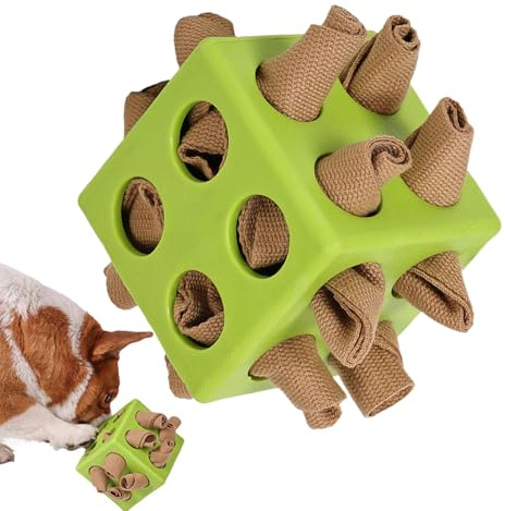 Generisch Hund Denkball - Hund Denkspiel Futterball | Geistige Förderung Welpen Beschäftigung Kauspiel für Alle Rassen