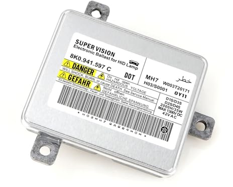 Ballast au xénon HID pour Audi A1 A3 A4 A5 A6 A7 A8 Q5 Q7 pour Ampoules de phares de Voiture CC W003T20171 8K0.941.597.C 8K0941597C