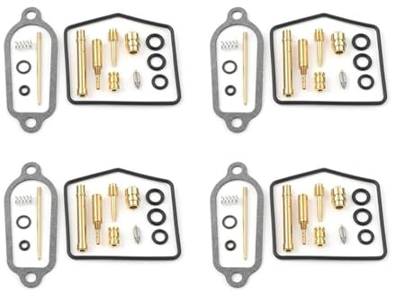 Kit De Réparation De Carburateur De Moto pour H&Onda pour CB350F Four 1972-1974 Deluxe Pièces De Rechange, Joint De Pointeau Carburateur Reconstruction Pièces