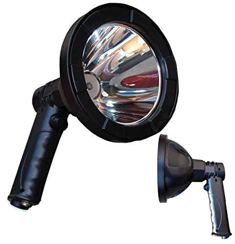 LED Hunting Flashlights Spotlights Handheld Rechargeable Car Cigarette Shooting Lamp Light Built-in Battery 12V 100W Portable Super Power Long Distance