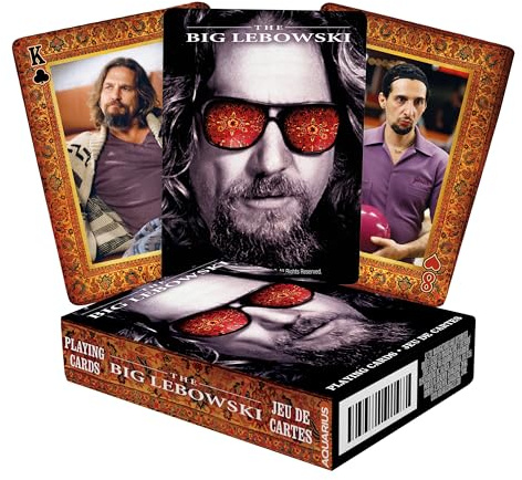 AQUARIUS The Big Lebowski Spielkarten | 52 Kartendeck + 2 Joker