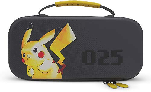PowerA Étui de Protection pour Nintendo Switch, Switch - Modèle OLED et Nintendo Switch Lite - Pokemon: Pikachu 025, Housse de Protection, Étui de Console, Accessoires, Rangement, Licence Officielle