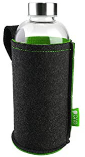 Borraccia con custodia in feltro (1 litro)