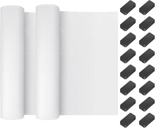 HEMOTON 2pcs Kitchen Paper Oil Absorbing Paper Range Hood Filter for Grease Extractor Fan Cooker Hood Use in Kitchen