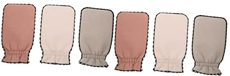 Amosfun 6stücke Komfortable Peeling-handschuhe Aus Doppelseitige Badeschwämme Für Effektives Körperpeeling Für Rücken Und Ganzkörperreinigung