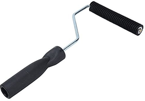 Fiberglass Roller, Fiberglass Tools 0.9x4.9in Bubble Paddle Tool Spiked Roller Fiberglass Laminating Roller for Bathtub Boat Repair