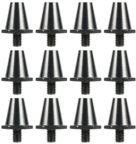 Btgghytr 12 Stück Ersatz Spikes Fußballschuhe 11 Mm/13 Mm/15 Mm Hochwertige Fußballschuh Stollen Fußballschuhe 5 Mm Gewinde