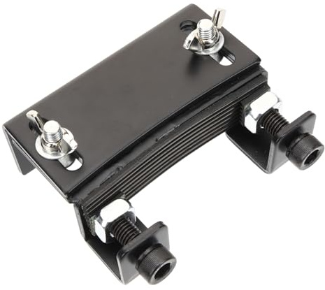 Hoement Bass Drum Lifter Metal Drum Accessory Easy Installation and Removal Compact Black Performance Enhancement