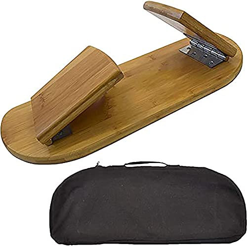 Ergonomischer Bambus-Kniehocker für Yoga und Meditation faltbar und nachhaltig