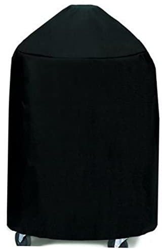 KONTONTY Housse De Barbecue Imperméable Protection Gril De Barbecue Imperméable Protection Extérieure La Pluie Noir