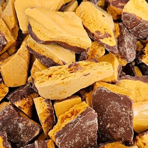 Chocolate Honeycomb Shards 1kg Share Bag by The Gourmet Sweet Company