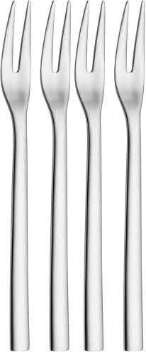 WMF Nuova Serviergabel Set 2-teilig, Vorlegebesteck Cromargan Edelstahl poliert spülmaschinengeeignet, L 20 cm (Packung mit 2)