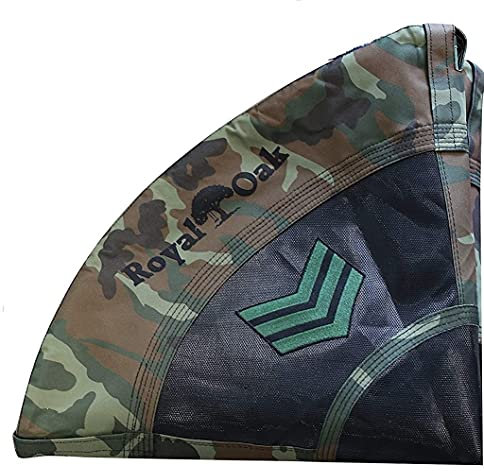 Royal Oak Replacement Fabric for 40 Saucer Tree Swings, Heavy Duty, Strong and Safe Oxford 1640D Fabric, 700 lb Weight Capacity(Green Camo)
