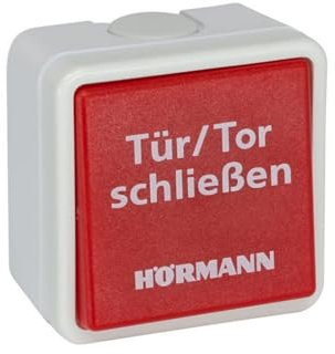 Hörmann Handauslösetaster HAT 02 Tür/Tor schließen, AP/UP für Feststellanlagen