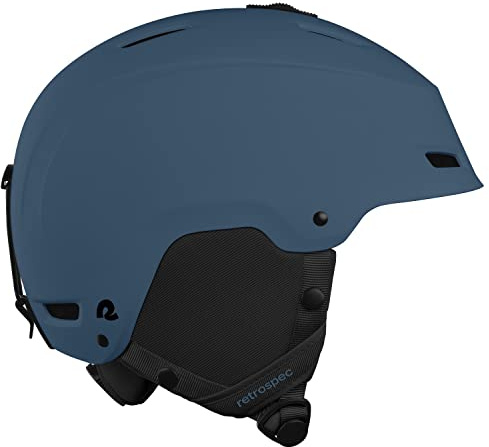 Retrospec Zephyr Ski Helmet - Snowboard Helmet for Adults & Youth- Adjustable Fit Snow Helmet with Protective Shell, and Breathable Vents for Men, Women, Boys and Girls