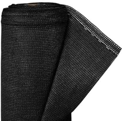 RETELANDIA L'OUTLET DELLE RECINZIONI Telo Ombreggiante MegaNet Nera Rete Ombra Frangivista Schermante 160 g/m da 1 x 25m