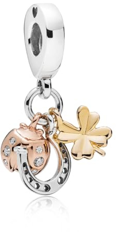 LMLMECREA Charms Anhänger 925er Sterlingsilber Kompatibel mit Armbänder | Mutter,Herz,Liebe,Tiere,Meer,Sonne,Mond,Stern,Kleeblatt,Freundschaft,Hundepfote,Geschenk für Frauen