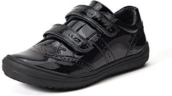 Geox Girl's J Hadriel Girl G Shoes, Black, 13 UK
