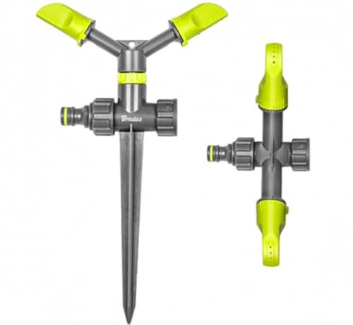 Bradas Irrigatore circolare a 2 bracci con picchetto irrigatore irrigatore LE-6101 2136