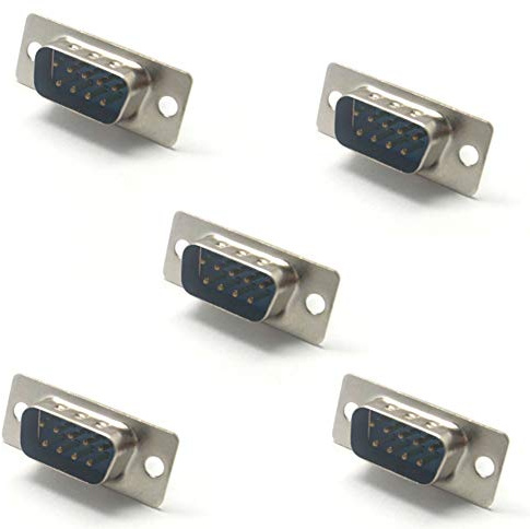 S SIENOC RS232 Solder Serial Adapter DB9 9 Pins Buchse Stecke Löten