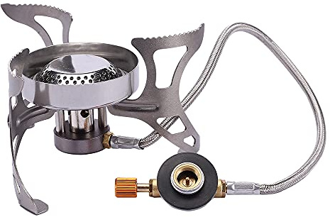 Outdoor Camping Gasbrenner BRS High Power 3240W Tragbarer Split Mini Picknick BBQ Camping Herd