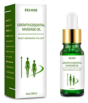 Towerhigh Growth Essential Massage Oil, natürliches ätherisches Kräuteröl zur Verbesserung des Fußknochenwachstums, Massageöl für schnelles Wachstum, Körperpflege (1 Flasche (30 ml))