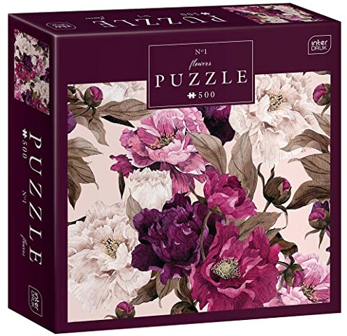 Flowers no. 1-500 Pieces Jigsaw Puzzle for Adults