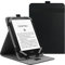 VOVIPO Funda Protectora Universal para Kindle Paperwhite/colorsoft Kobo eReaders de 6-6.8-7, Funda Folio Compatible con Kindle/Kobo/Tolino/Pocketook/Sony 6-6.8-7 Pulgadas ebook Reader-Black