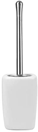 Brosse Toilettes Wc Balayette Wc Brosse De Toilette En Céramique Et Support Brosse De Nettoyage De Salle De Bain Carré Long Manche Brosse De Toilette Remplaçable Tête De Brosse Épurateur Brosses Wc Et