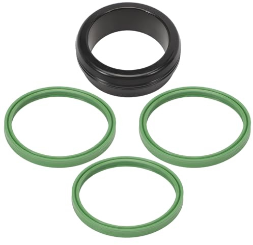 ManyWang Formdichtung Ladeluftkühler Dichtring Turboschlauchdichtungen für 3er E46 E90 E91 E93 E92 5er E60 E61 7er E65 E66 E67 X3 E83 X5 E53 E70 X6 E71 E72 11617790547 11617789049 11617801222