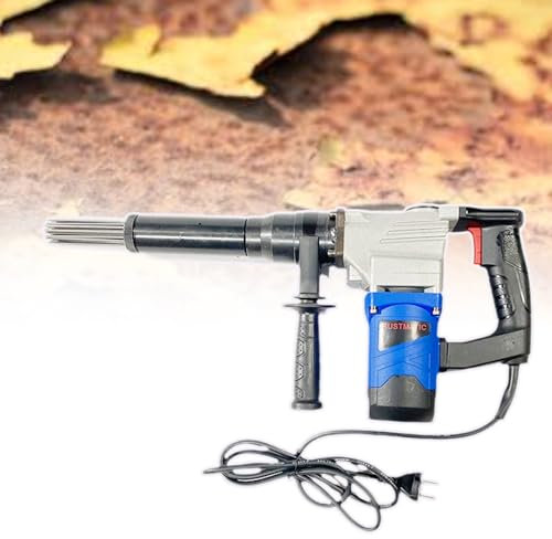 Pistola De DesoxidacióN De Aguja EléCtrica De 1100 W, Escalador De Aguja EléCtrico De Mano, Limpiador De Escoria De Soldadura Removedor, Aguja De DesoxidacióN De Acero/Acero De AleacióN