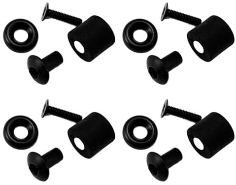 Set di 4 viti di fissaggio per cintura, set di viti per fondina e utensili manuali con rondelle