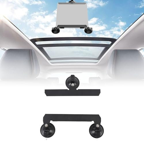Mini Supporto per Auto, Mini Supporto a Ventosa per Tettuccio Apribile, Supporto Viaggio per Parabola Internet Satellitare, Kit di Montaggio