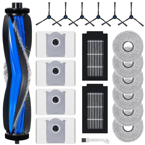 Jegehoyo Kit d'accessoires pour aspirateur robot ECOVACS DEEBOT T50 Omni/T50 PRO Omni/T50 Omni Gen2/T50 Pro Omni Gen2（20 accessoires）