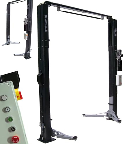 Säulen Hebebühne 4000kg barrierefrei 2-Säulenhebebühne Autohebebühne 4t hydraulisch 06309 AWZ