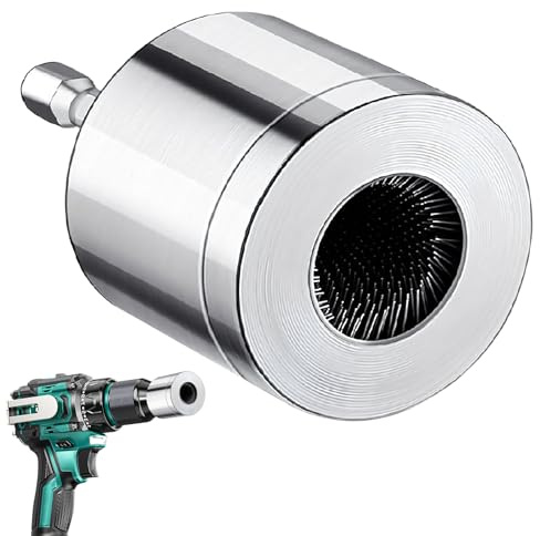 Shunfaji Kupferrohr Entgrater 15MM 22MM Edelstahl Rohrentgrater PE Rohr Entgrater 2-in-1 Innen- Und Außenbürste für Kupferrohr Kunststoff PVC (C)