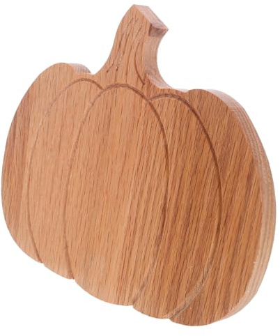 UTHCLO Planche à Découper Citrouille Plateau De Service Halloween Forme De Citrouille Pour Charcuterie Fromage Et Alimentaire Pour Thanksgiving Et Automne