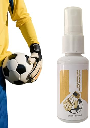 Stibtmr Spray adhésif pour Gants de Football, 30 ML, Colle d'équipement de Sport, Gants de Football | pour équipement Adulte, de But débutant, entraînement, Golf