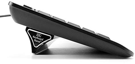 ESC Computer Keyboard and Laptop Stand, Variable Ergonomic Angles and Tilt, Two Sizes of Stands Included, Compatible with Most Keyboards, Repositionable Micro Grip Pads
