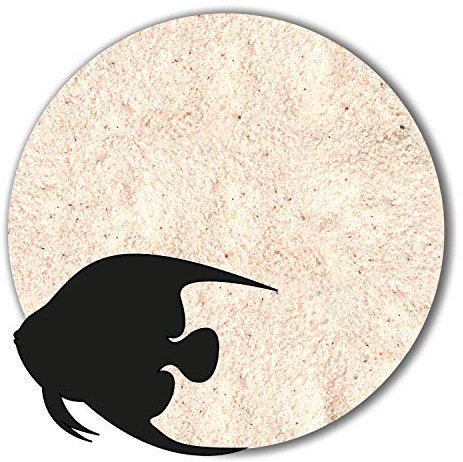 Anbobo Aquarium Sand/Aquarium Kies 25 KG - 0,1-0,5mm naturweiß