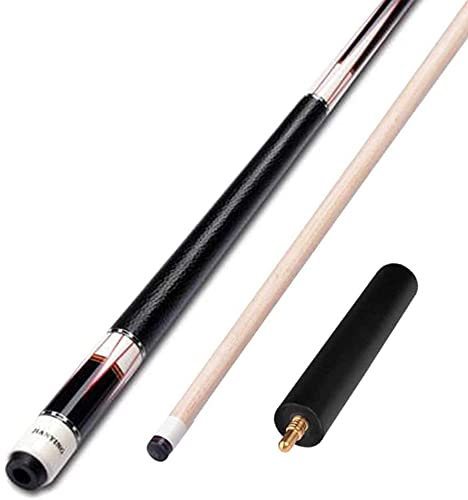 Billard Queues Professionelle Billard-Queue-Stick,58 Zoll Ahorn Billard-Queue-Stick,1/2 Pool-Queue-Stick mit Erweiterungszubehör,Billardhalle, Bar, Schwimmbad, Billardqueue GCSQF210831(Color:B;Size:1