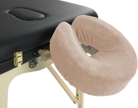 ZenGrowth Housse pour têtière en Tissu éponge Marron-Clair - 2 unités - Protège-têtière Professionnel