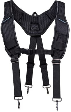 Bosch Sortimo ProClick Suspenders Taille L/XL – Ceinture à outils professionnelle Système de bretelles en tissu synthétique très résistant | Idéal pour les sacs à outils ProClick Tool Pouch