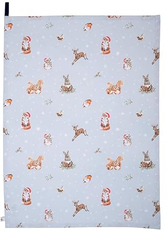 Wrendale Designs Geschirrtuch Winter Woodland