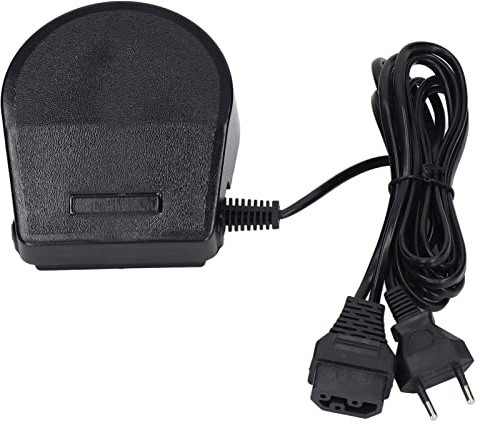 220V Nähmaschinen-Fußpedal, Universal Fußschalter mit Netzkabel, elektrisches Haushalts-Nähmaschinen-Fußpedal 11 x 13 cm